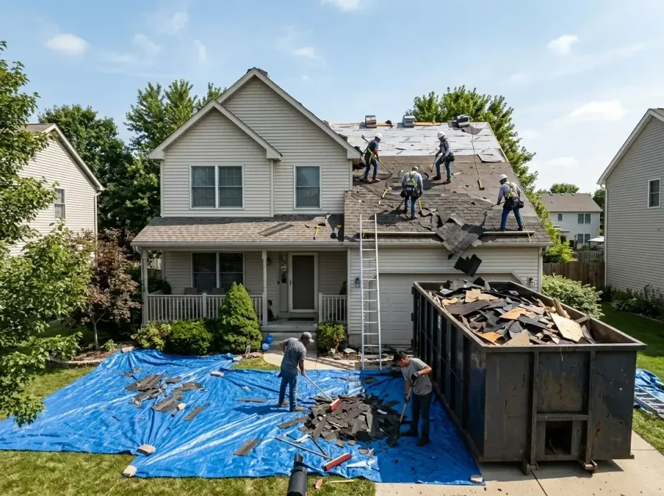 roof-replacement-debris-remova-004 — frequently asked questions, Cheapest Dumpster Rentals in Eagle Lake, FL
